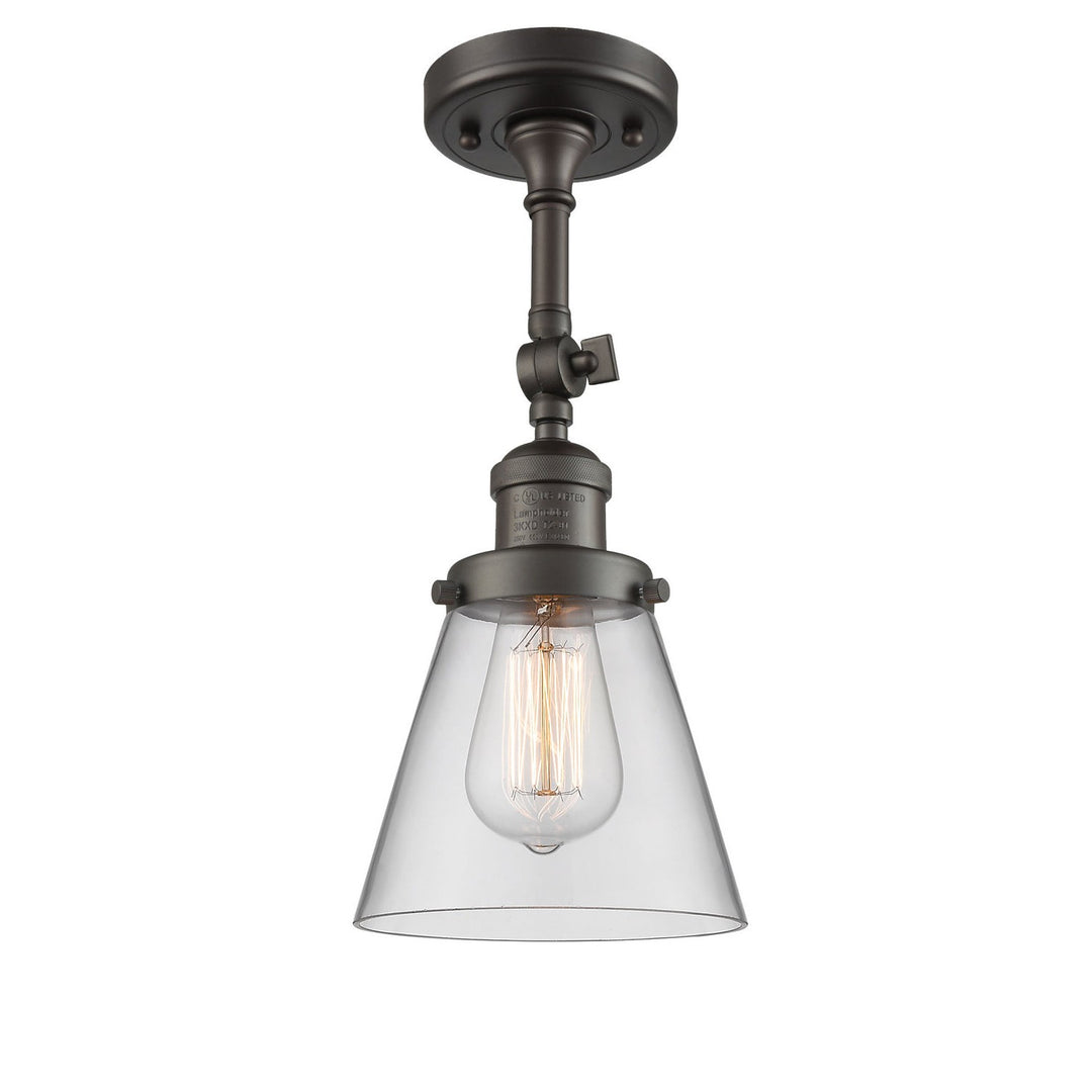 Innovations Franklin Restoration 201F-OB-G62 Ceiling Light - Oil Rubbed Bronze