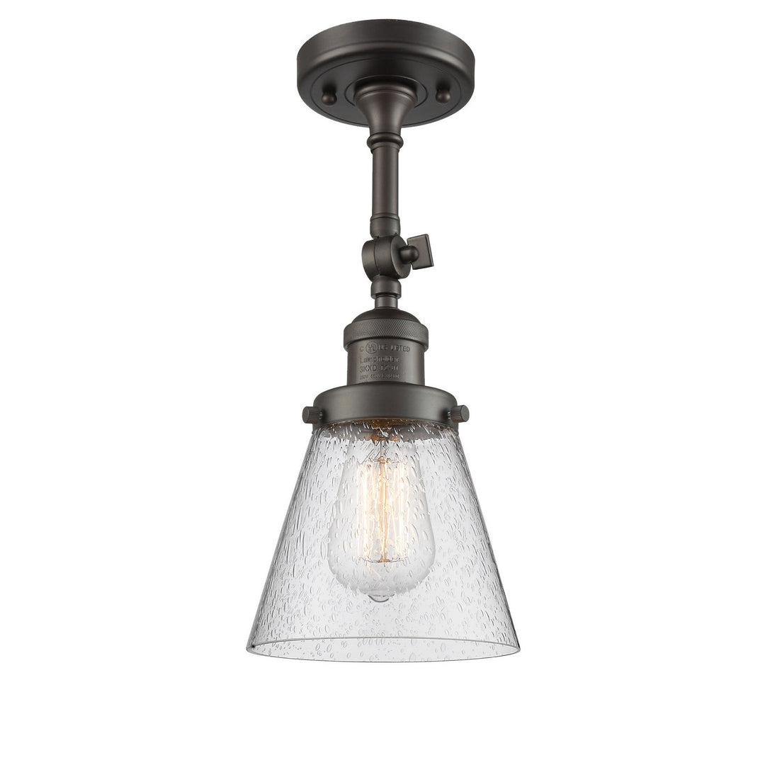 Innovations Franklin Restoration 201F-OB-G64 Ceiling Light - Oil Rubbed Bronze