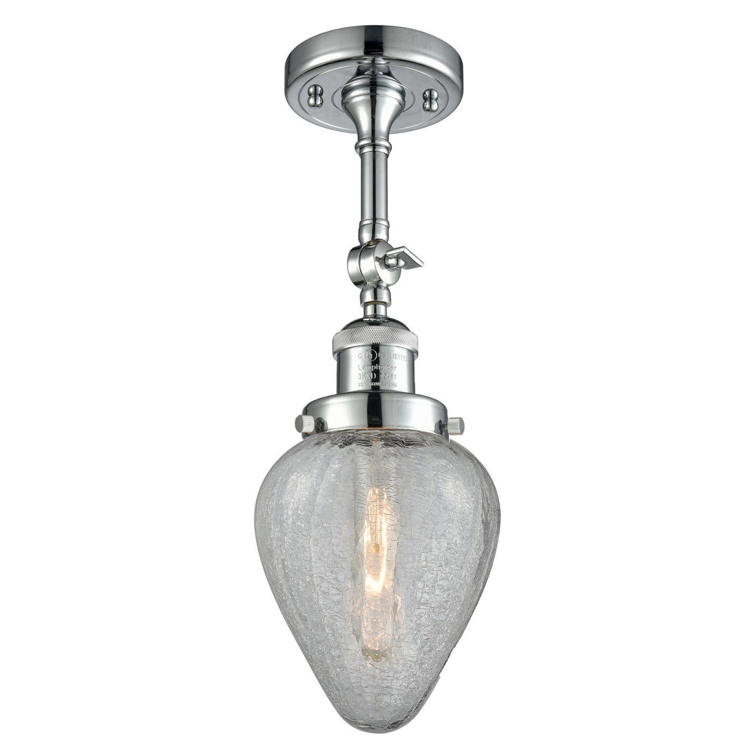 Innovations Franklin Restoration 201F-PC-G165 Ceiling Light - Polished Chrome