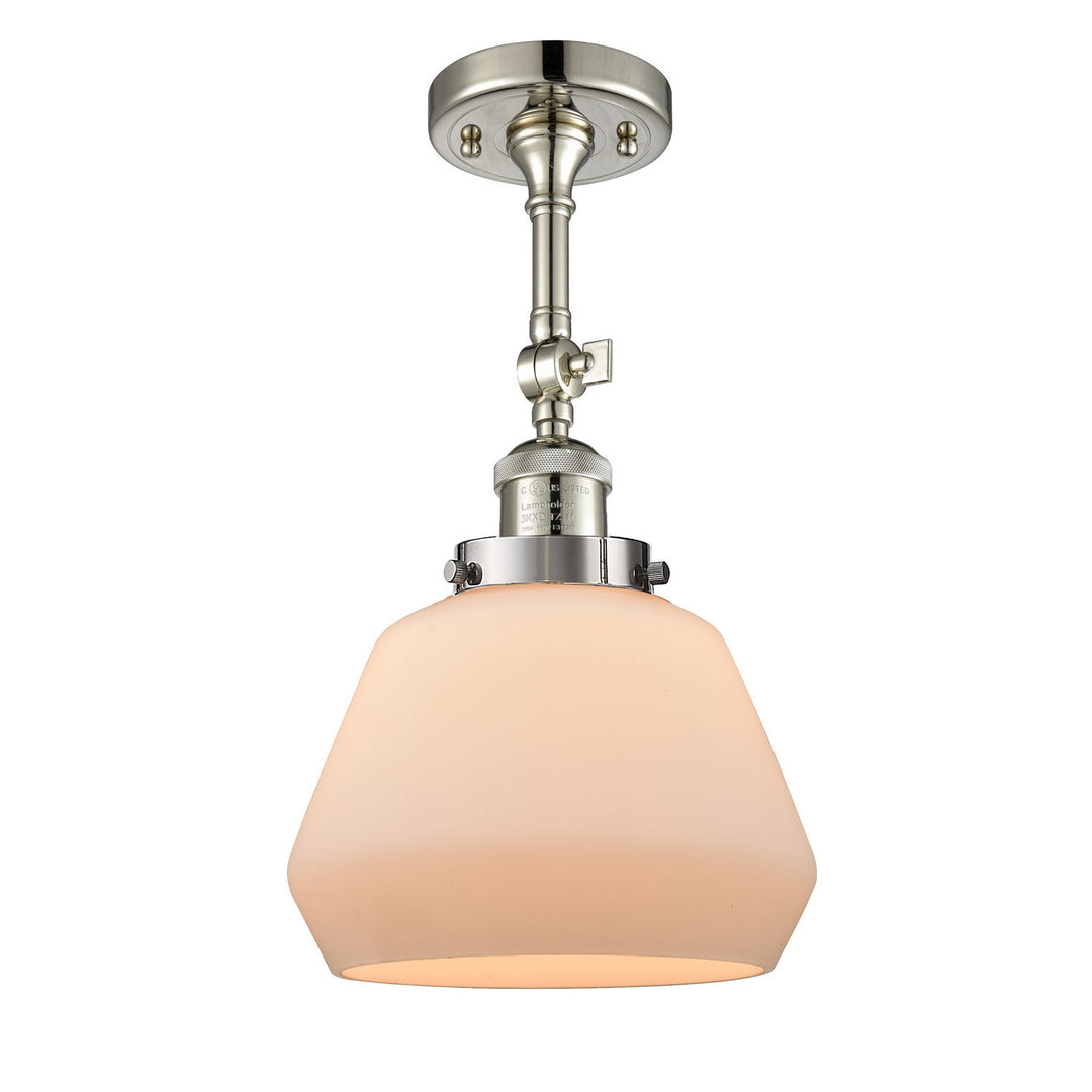 Innovations Franklin Restoration 201F-PN-G171 Ceiling Light - Polished Nickel