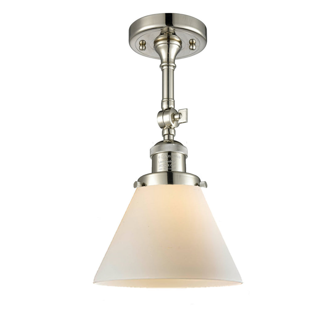 Innovations Franklin Restoration 201F-PN-G41 Ceiling Light - Polished Nickel