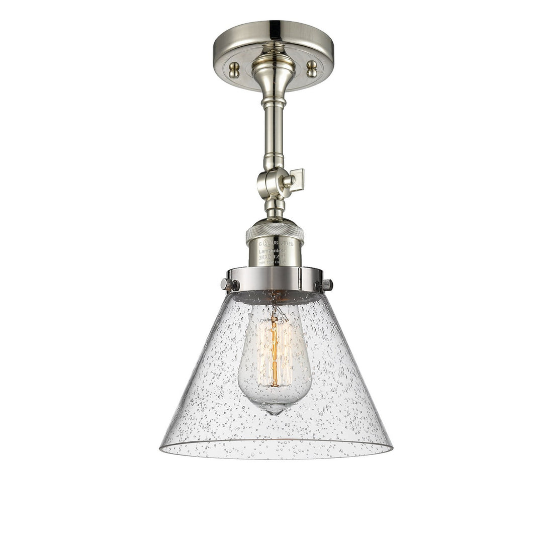 Innovations Franklin Restoration 201F-PN-G44 Ceiling Light - Polished Nickel