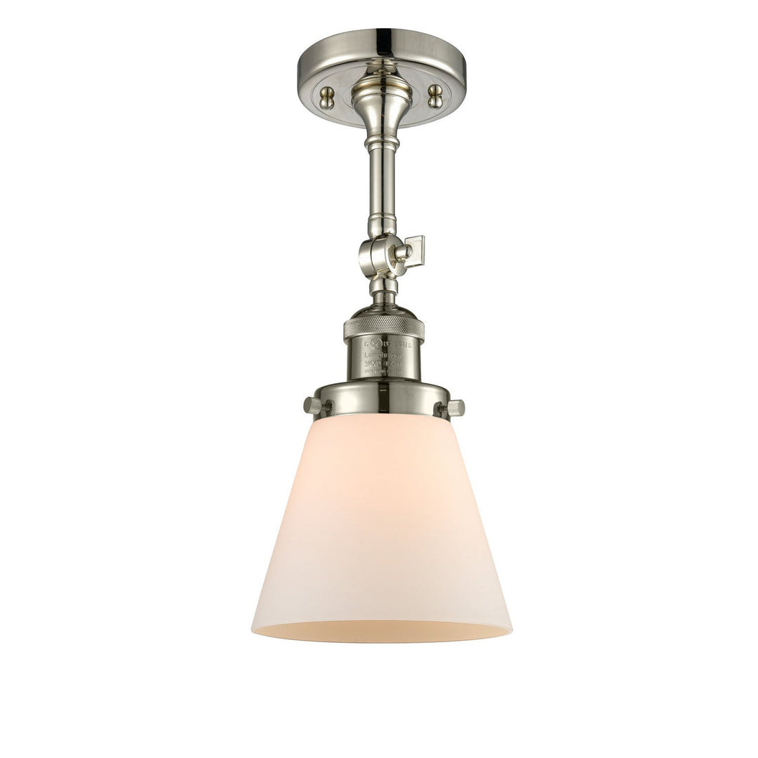 Innovations Franklin Restoration 201F-PN-G61 Ceiling Light - Polished Nickel