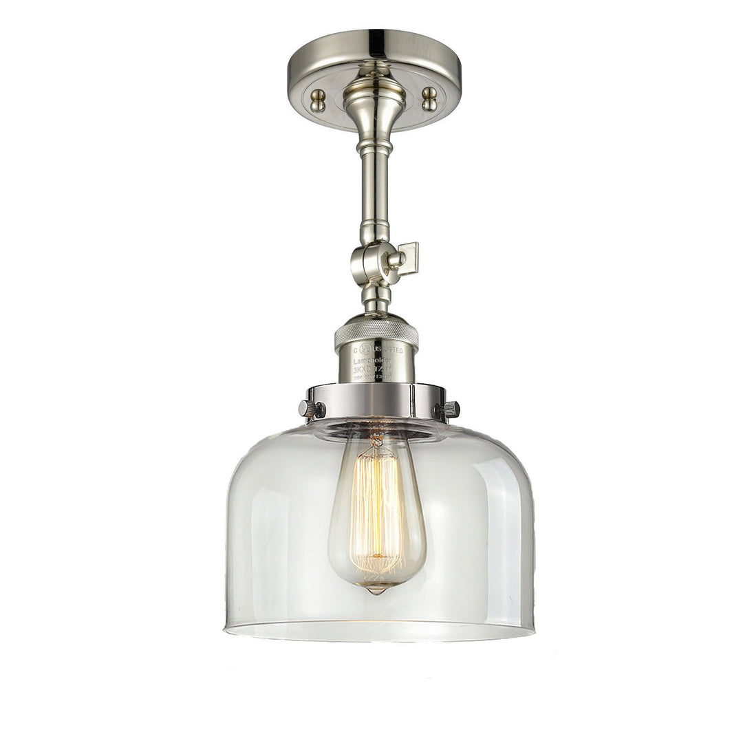 Innovations Franklin Restoration 201F-PN-G72 Ceiling Light - Polished Nickel