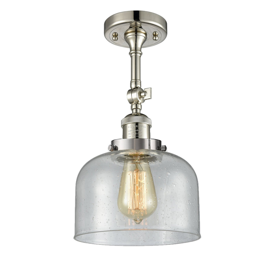Innovations Franklin Restoration 201F-PN-G74 Ceiling Light - Polished Nickel