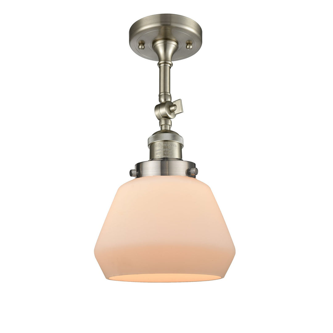 Innovations Franklin Restoration 201F-SN-G171 Ceiling Light - Brushed Satin Nickel