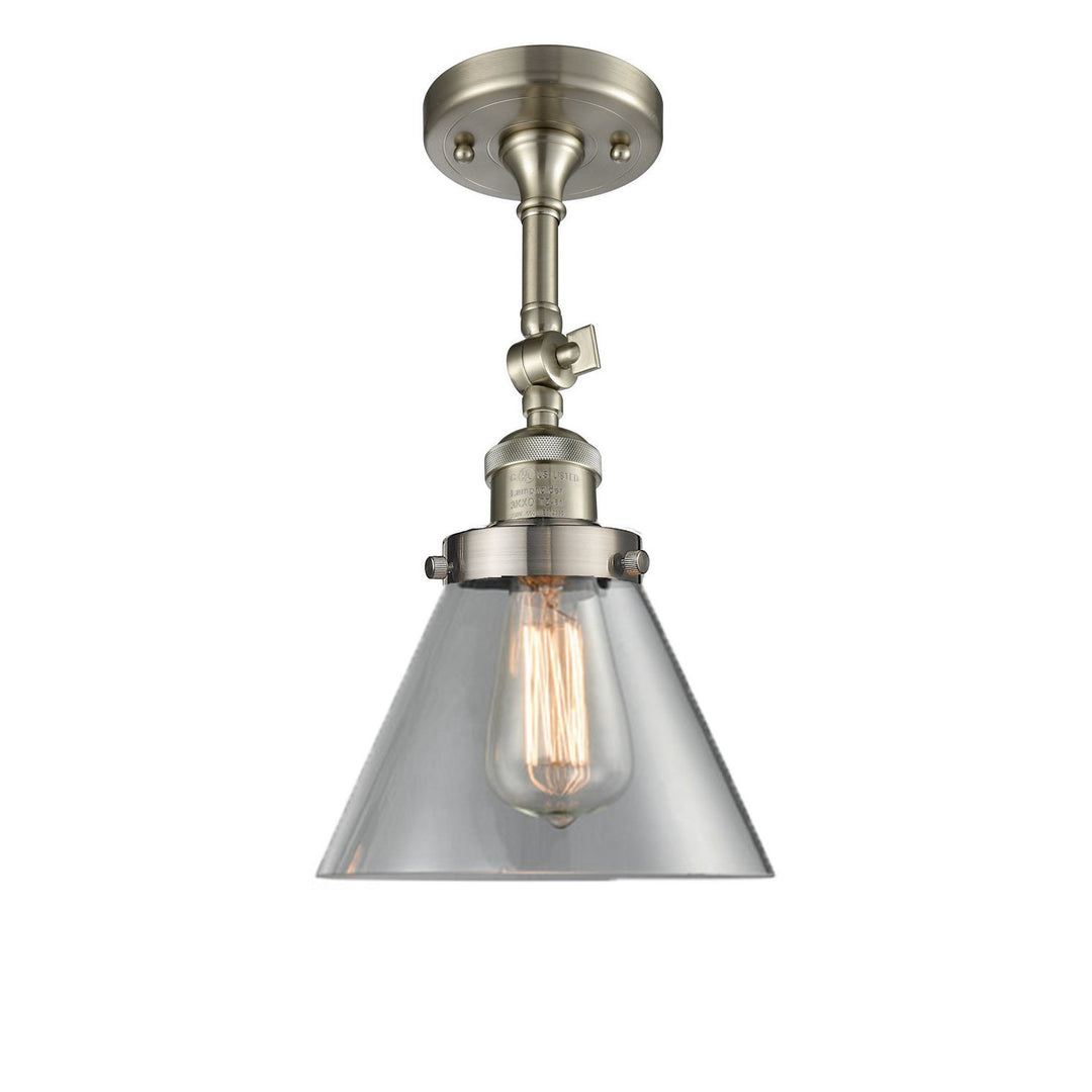 Innovations Franklin Restoration 201F-SN-G42 Ceiling Light - Brushed Satin Nickel