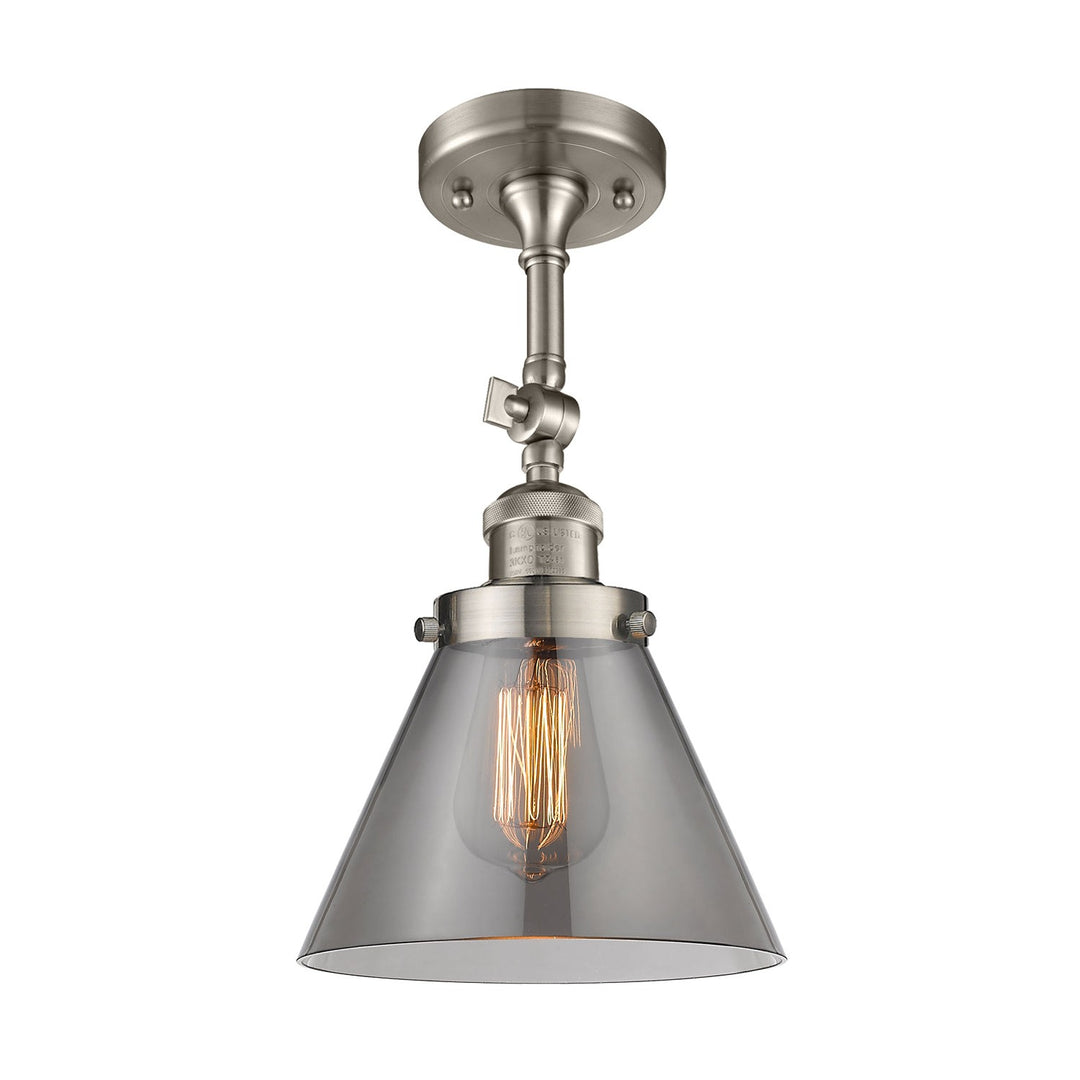 Innovations Franklin Restoration 201F-SN-G43 Ceiling Light - Brushed Satin Nickel