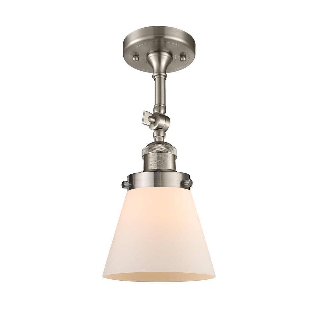 Innovations Franklin Restoration 201F-SN-G61 Ceiling Light - Brushed Satin Nickel