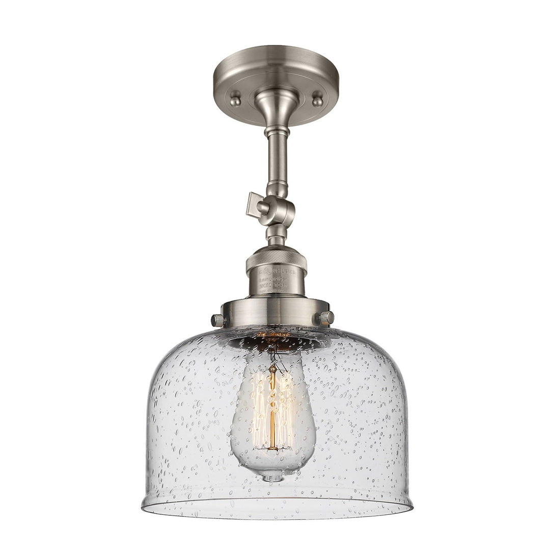 Innovations Franklin Restoration 201F-SN-G74 Ceiling Light - Brushed Satin Nickel