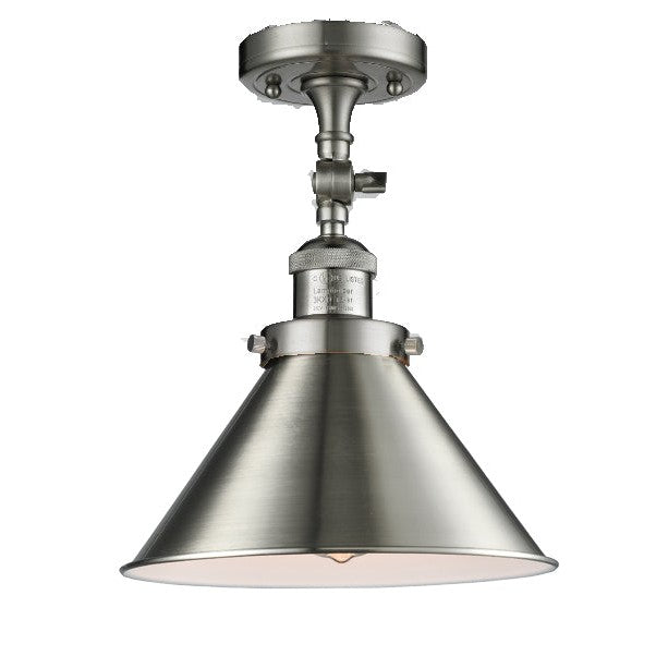 Innovations Briarcliff 201F-SN-M10 Ceiling Light - Brushed Satin Nickel