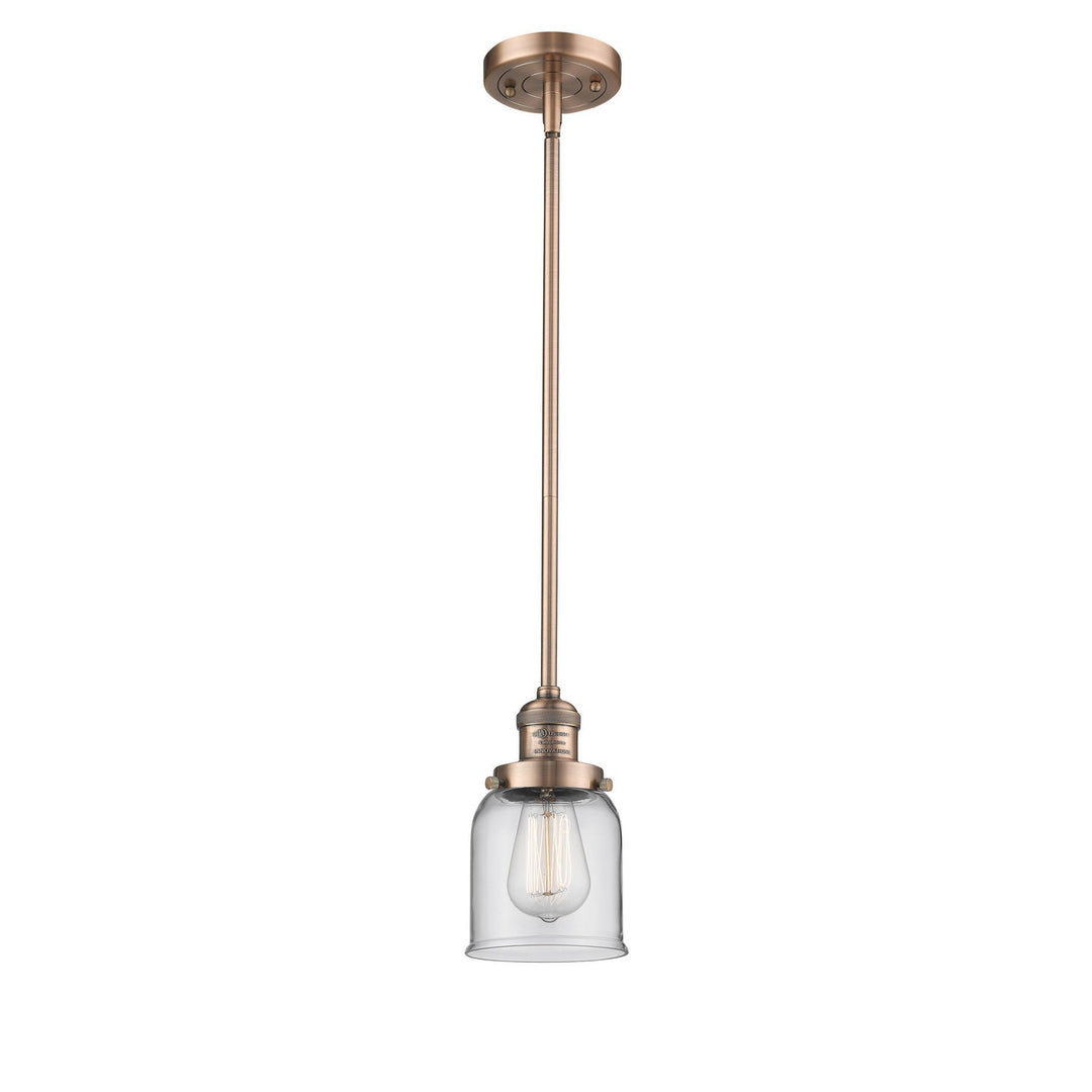 Innovations Franklin Restoration 201S-AC-G52 Pendant Light - Antique Copper