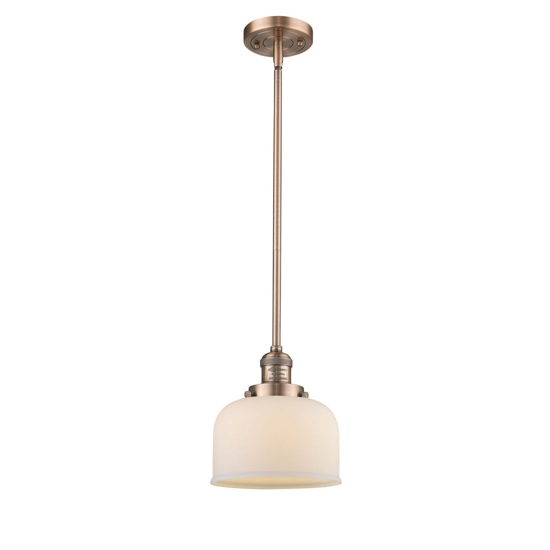 Innovations Franklin Restoration 201S-AC-G71 Pendant Light - Antique Copper