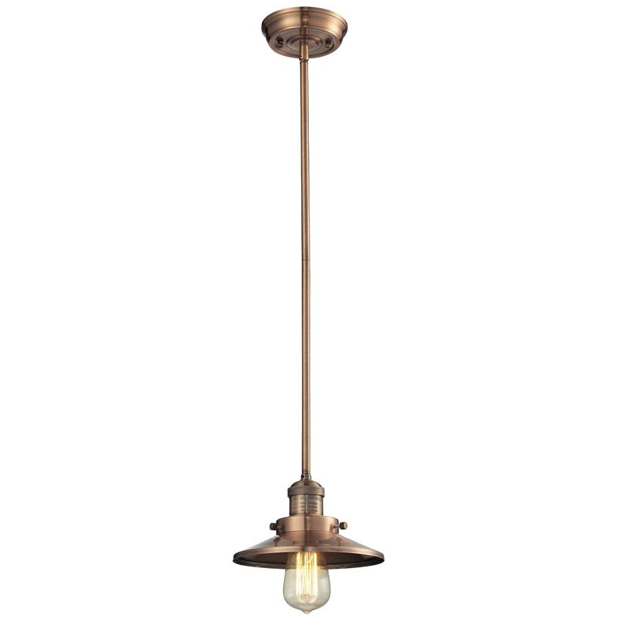 Innovations Franklin Restoration 201S-AC-M3 Pendant Light - Antique Copper