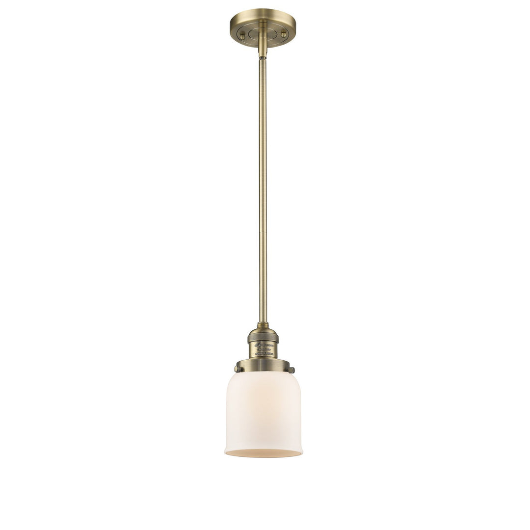 Innovations Franklin Restoration 201S-BB-G51 Pendant Light - Brushed Brass