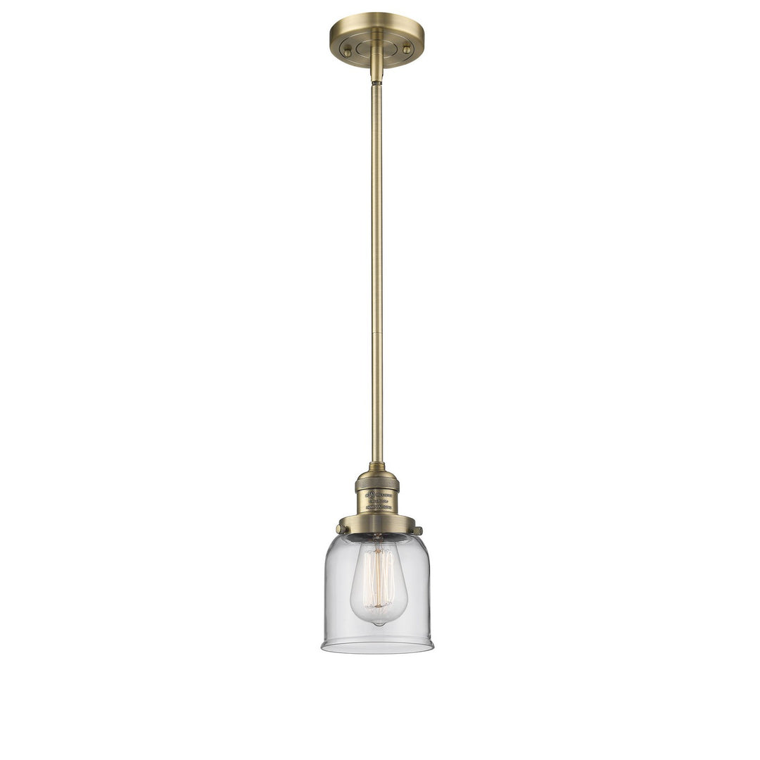 Innovations Franklin Restoration 201S-BB-G52 Pendant Light - Brushed Brass