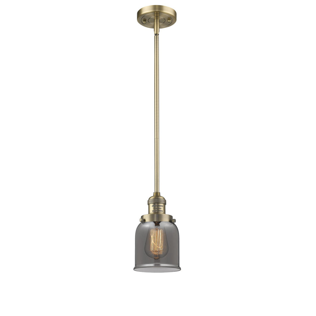 Innovations Franklin Restoration 201S-BB-G53 Pendant Light - Brushed Brass