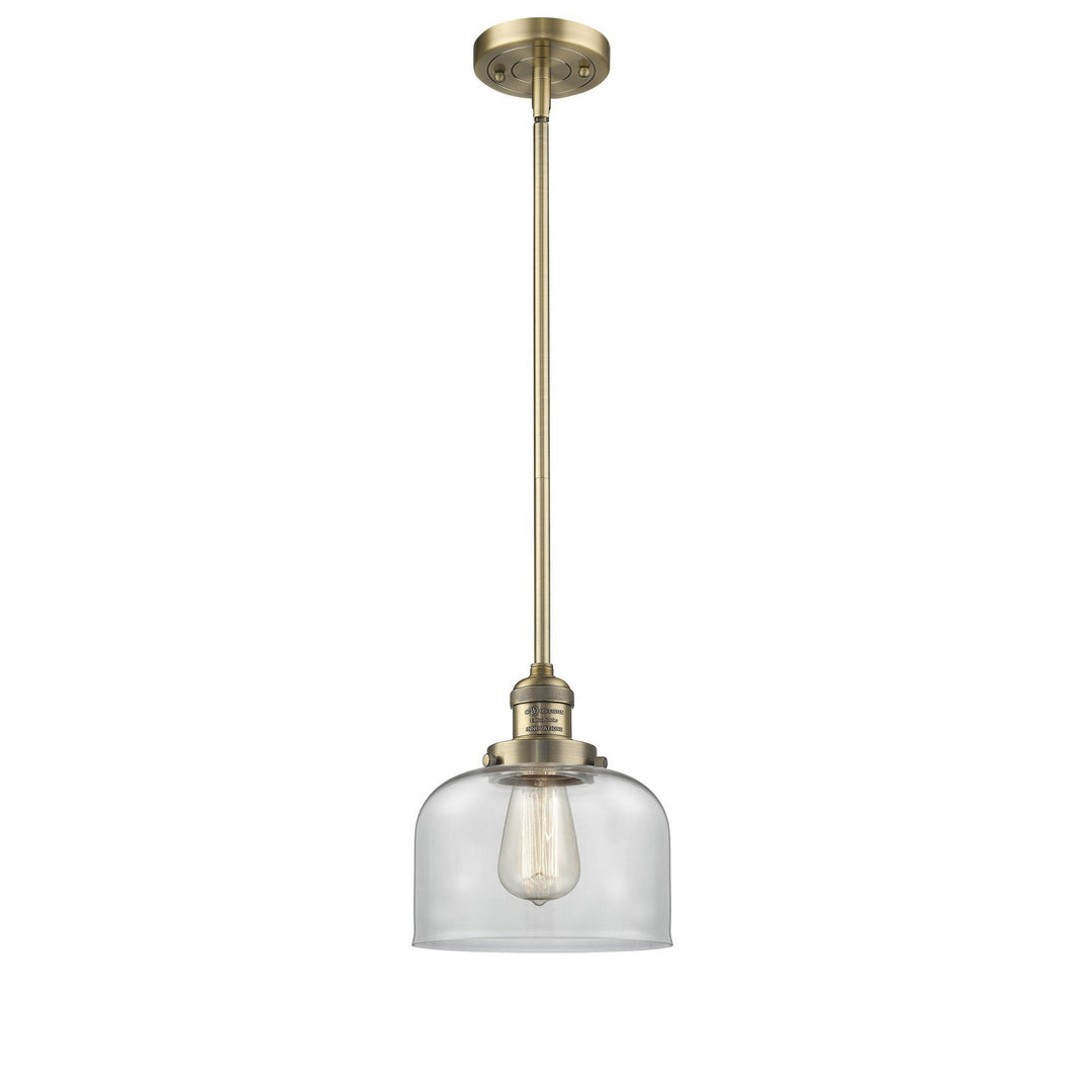 Innovations Franklin Restoration 201S-BB-G72 Pendant Light - Brushed Brass