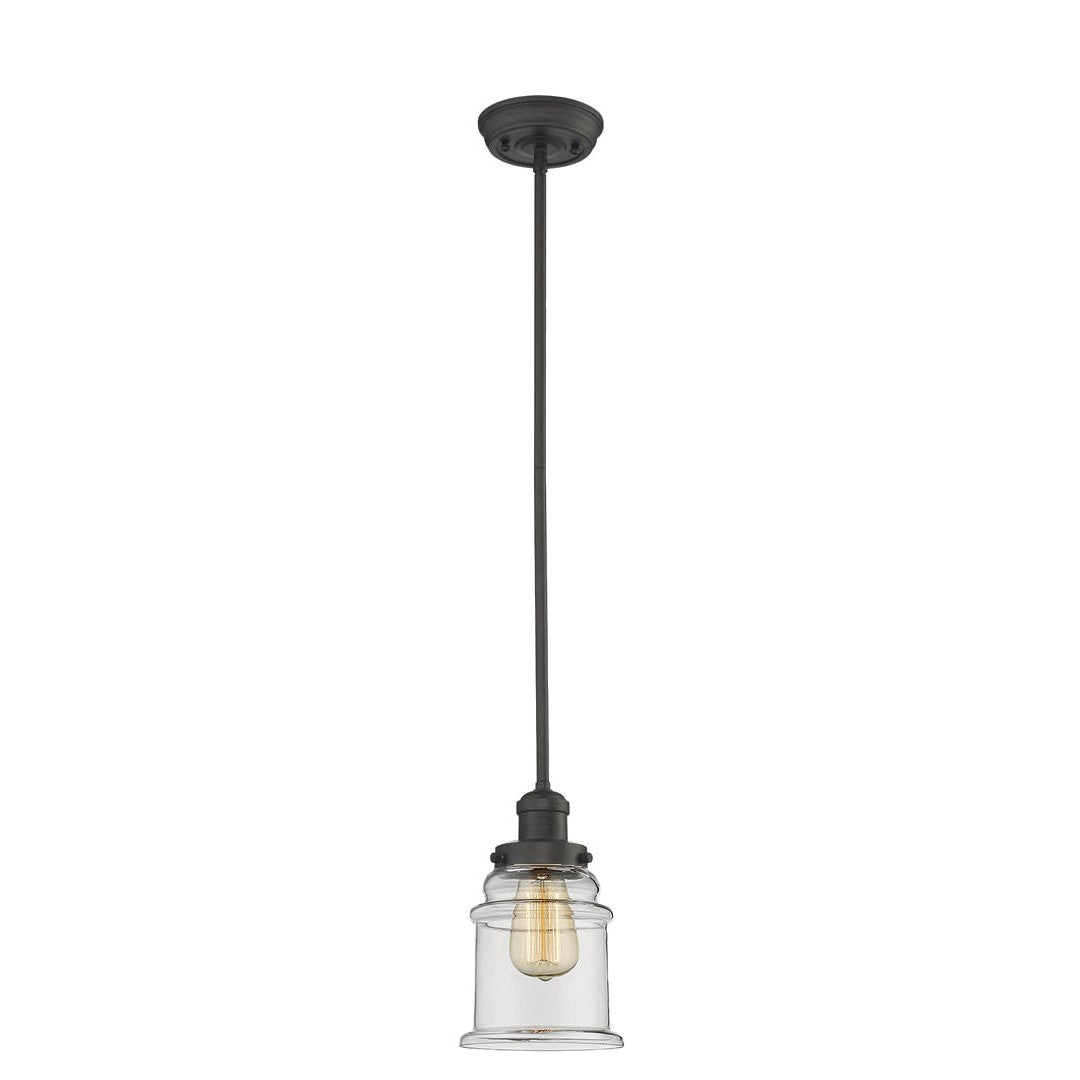 Innovations Franklin Restoration 201S-OB-G182 Pendant Light - Oil Rubbed Bronze