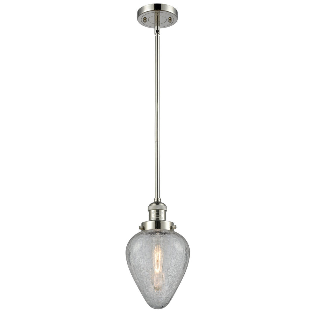 Innovations Franklin Restoration 201S-PN-G165 Pendant Light - Polished Nickel