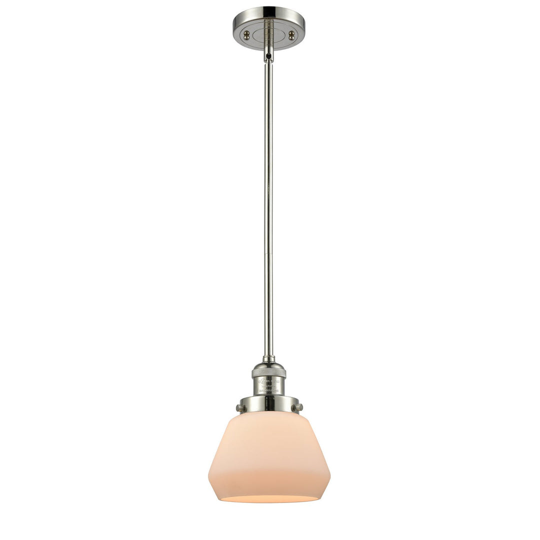 Innovations Franklin Restoration 201S-PN-G171 Pendant Light - Polished Nickel