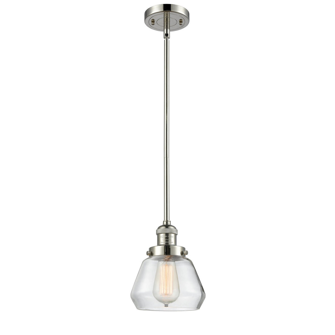 Innovations Franklin Restoration 201S-PN-G172 Pendant Light - Polished Nickel