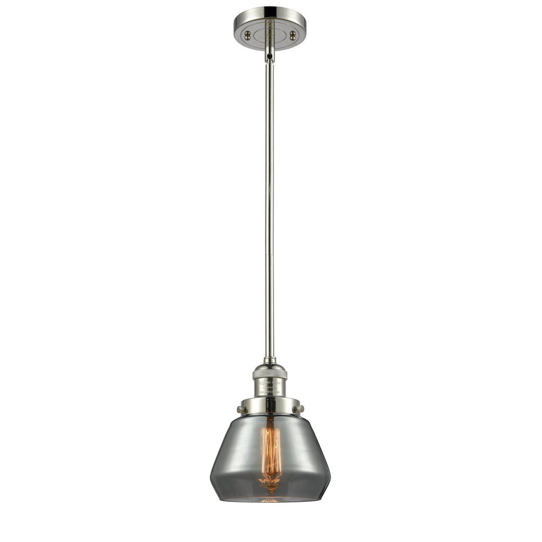 Innovations Franklin Restoration 201S-PN-G173 Pendant Light - Polished Nickel