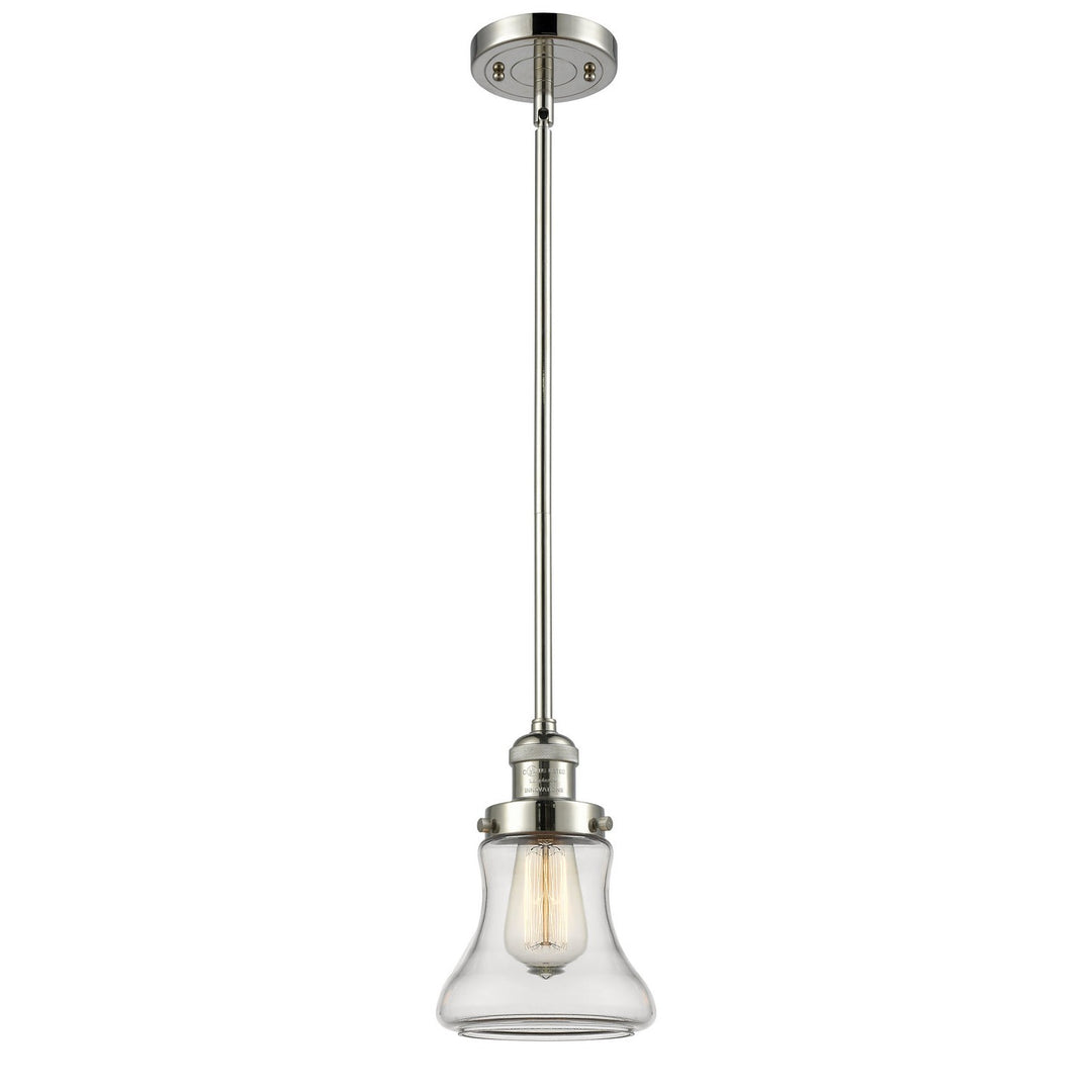 Innovations Franklin Restoration 201S-PN-G192 Pendant Light - Polished Nickel