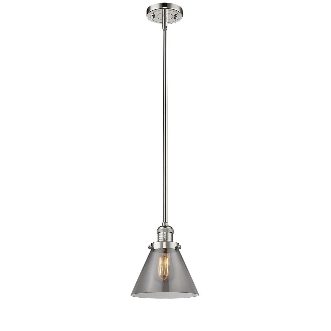 Innovations Franklin Restoration 201S-PN-G43 Pendant Light - Polished Nickel