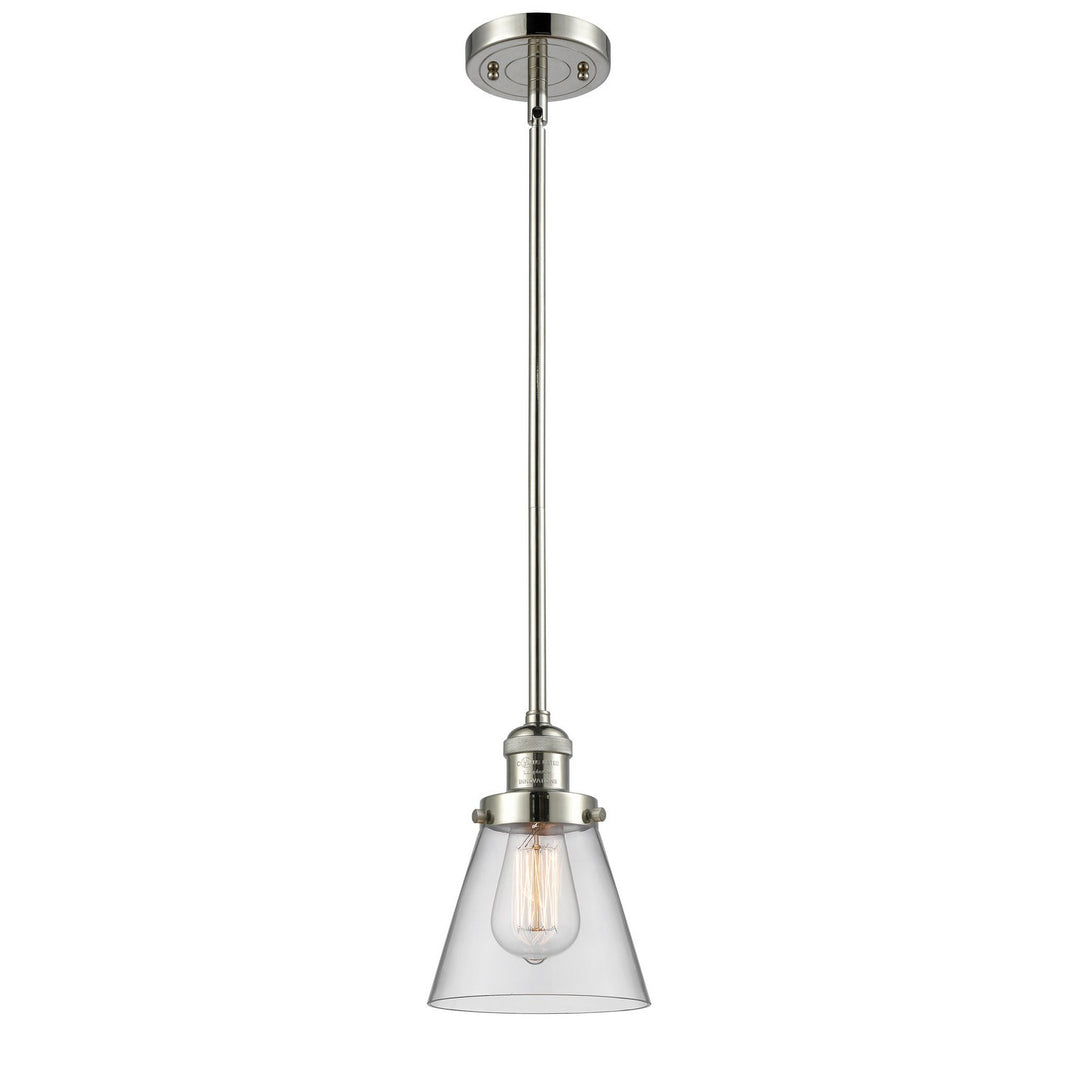 Innovations Franklin Restoration 201S-PN-G62 Pendant Light - Polished Nickel