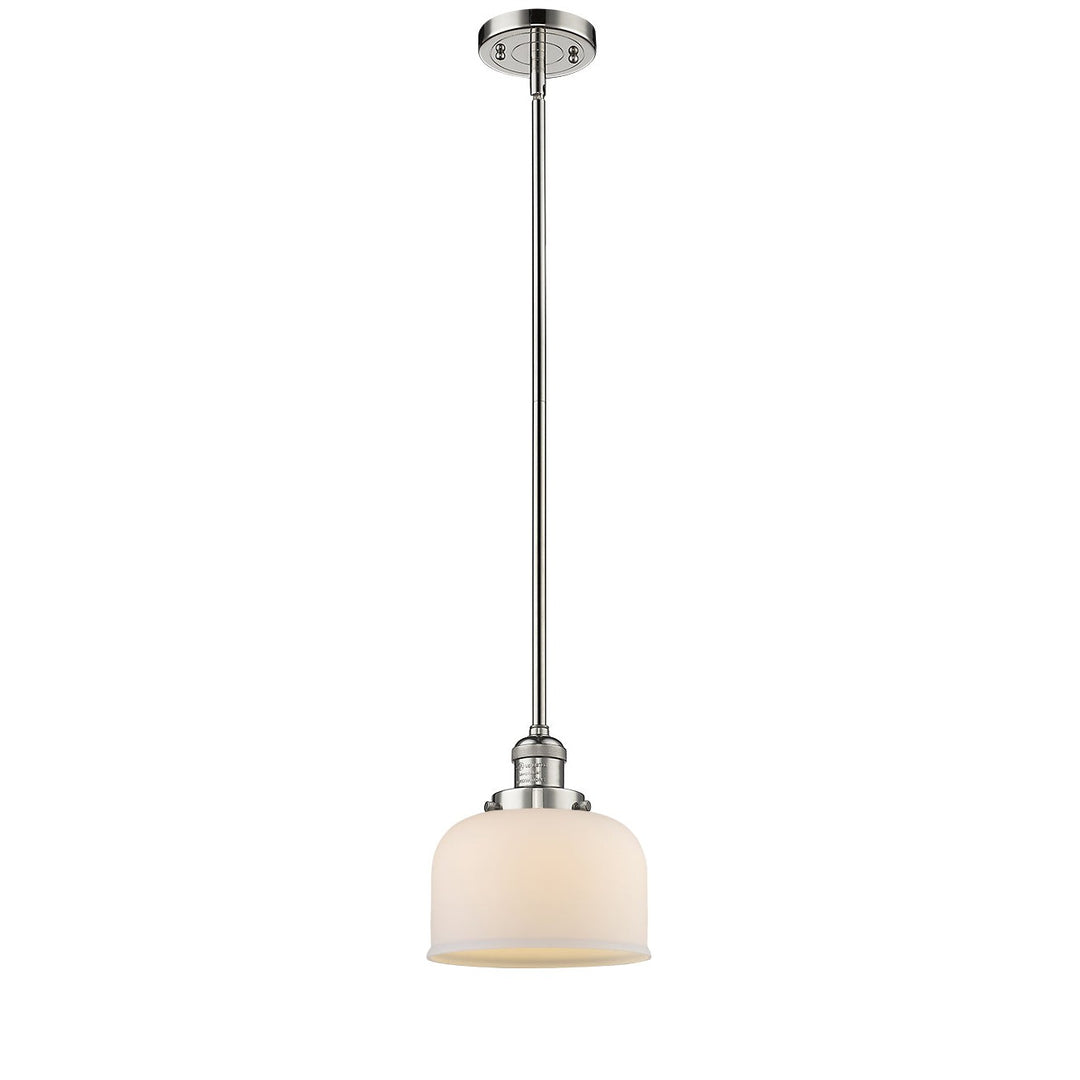 Innovations Franklin Restoration 201S-PN-G71 Pendant Light - Polished Nickel