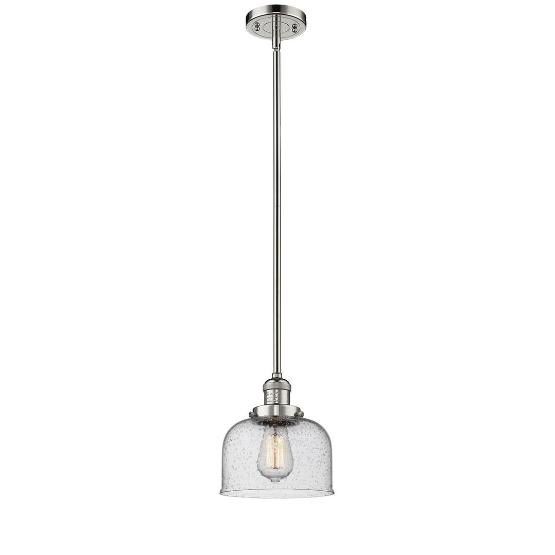 Innovations Franklin Restoration 201S-PN-G74 Pendant Light - Polished Nickel
