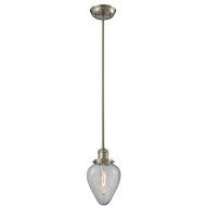 Innovations Franklin Restoration 201S-SN-G165 Pendant Light - Brushed Satin Nickel