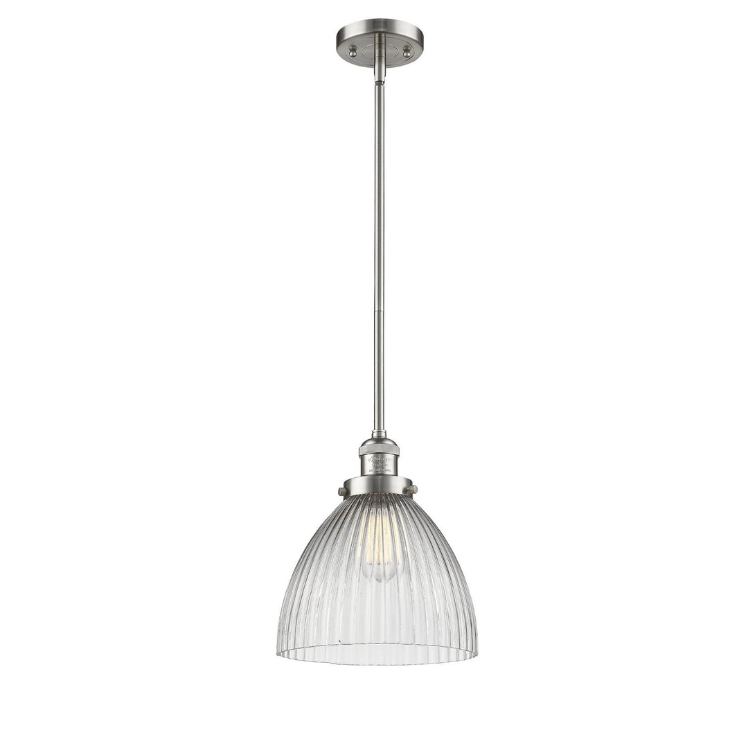 Innovations Franklin Restoration 201S-SN-G222 Pendant Light - Brushed Satin Nickel