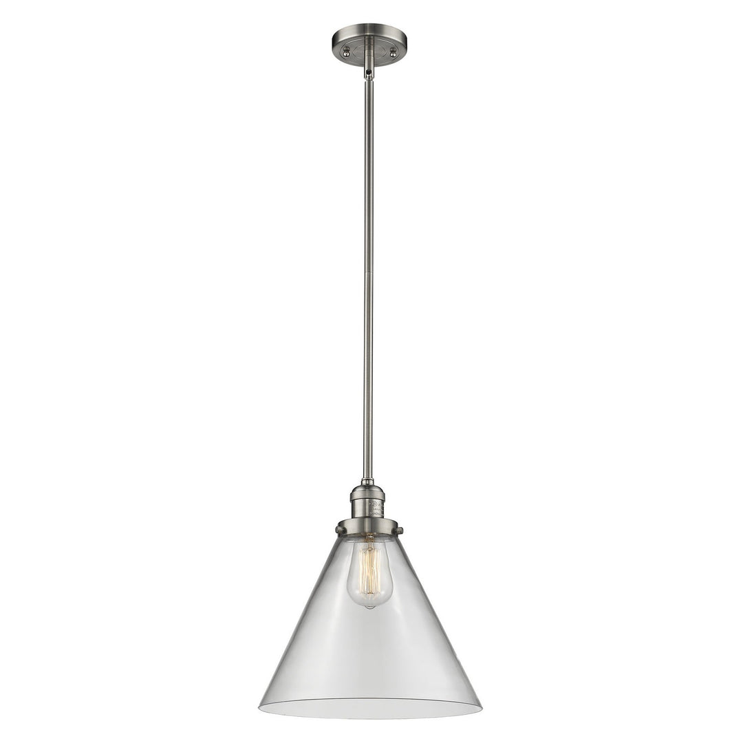 Innovations Franklin Restoration 201S-SN-G42-L Pendant Light - Brushed Satin Nickel