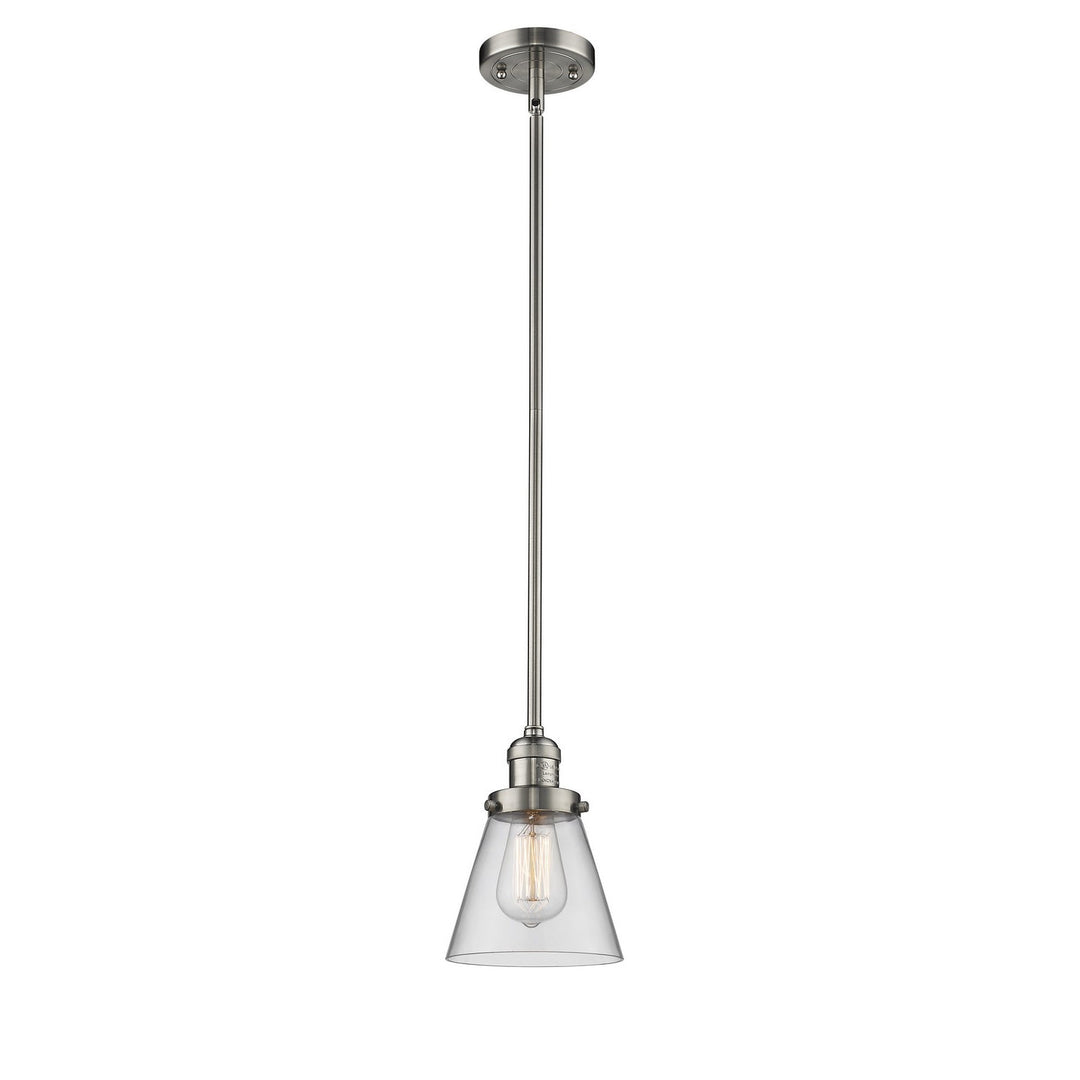 Innovations Franklin Restoration 201S-SN-G62 Pendant Light - Brushed Satin Nickel