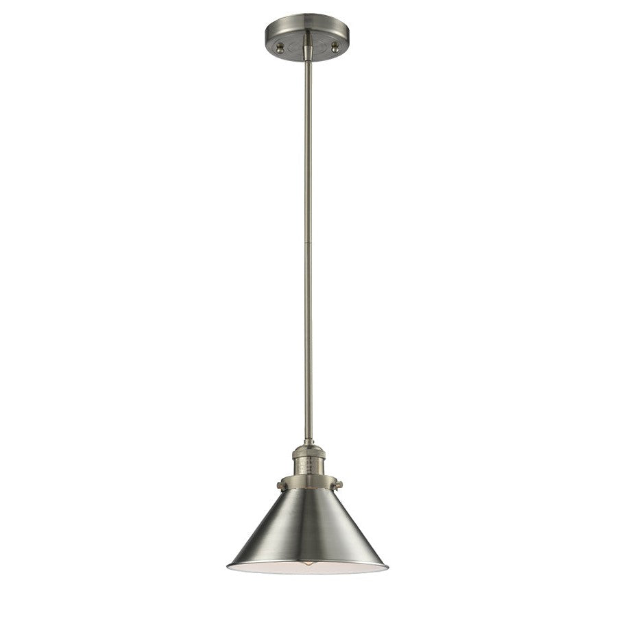 Innovations Briarcliff 201S-SN-M10 Pendant Light - Brushed Satin Nickel