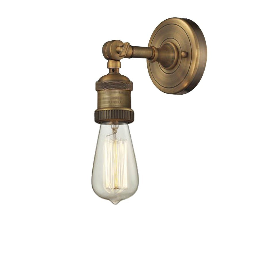 Innovations Bare Bulb 202-BB Wall Light - Brushed Brass