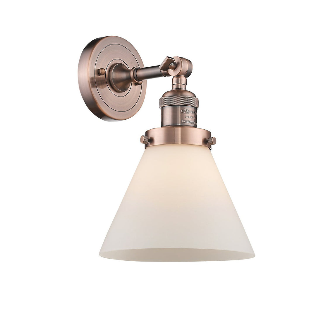 Innovations Franklin Restoration 203-AC-G41 Wall Sconce Light - Antique Copper