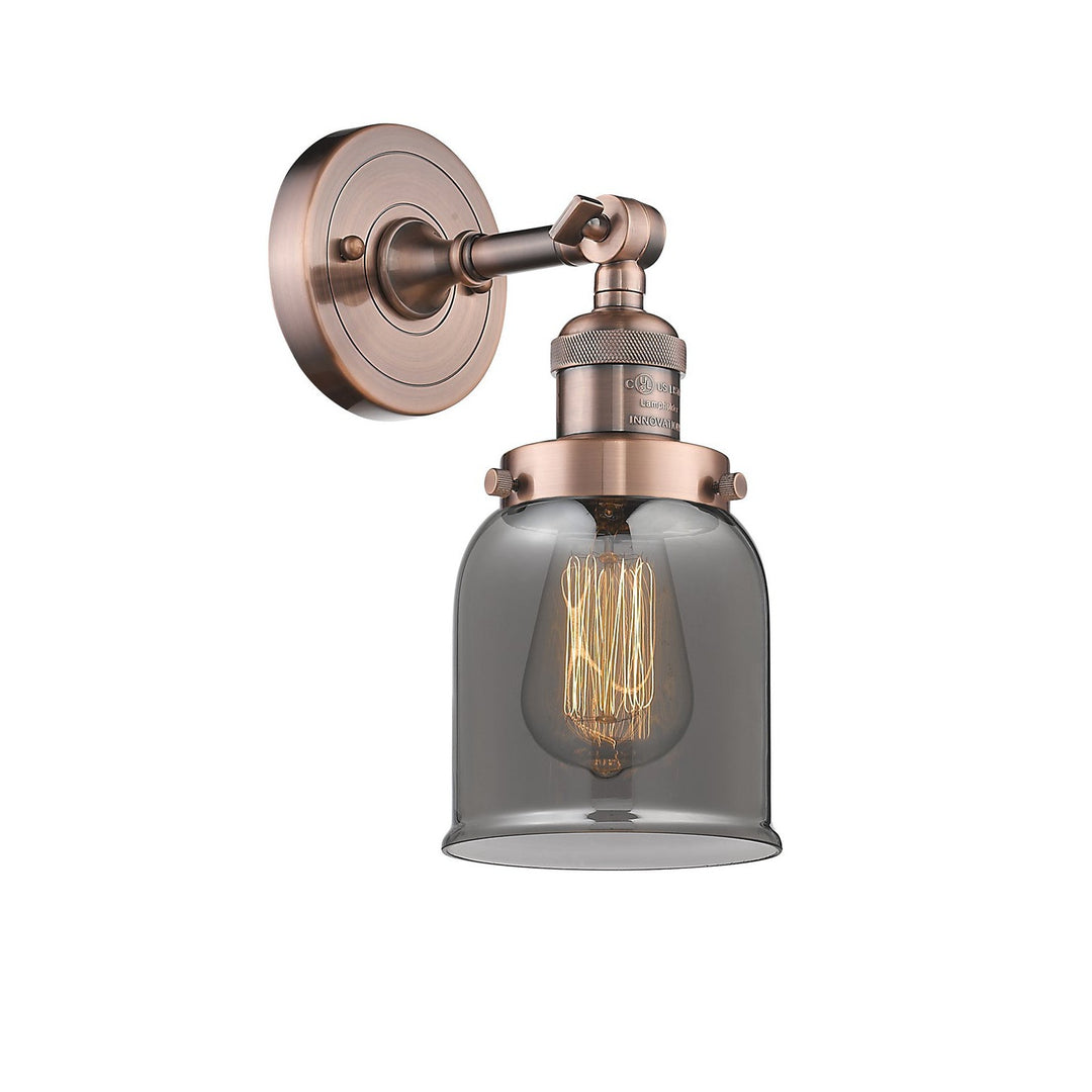 Innovations Franklin Restoration 203-AC-G53 Wall Sconce Light - Antique Copper