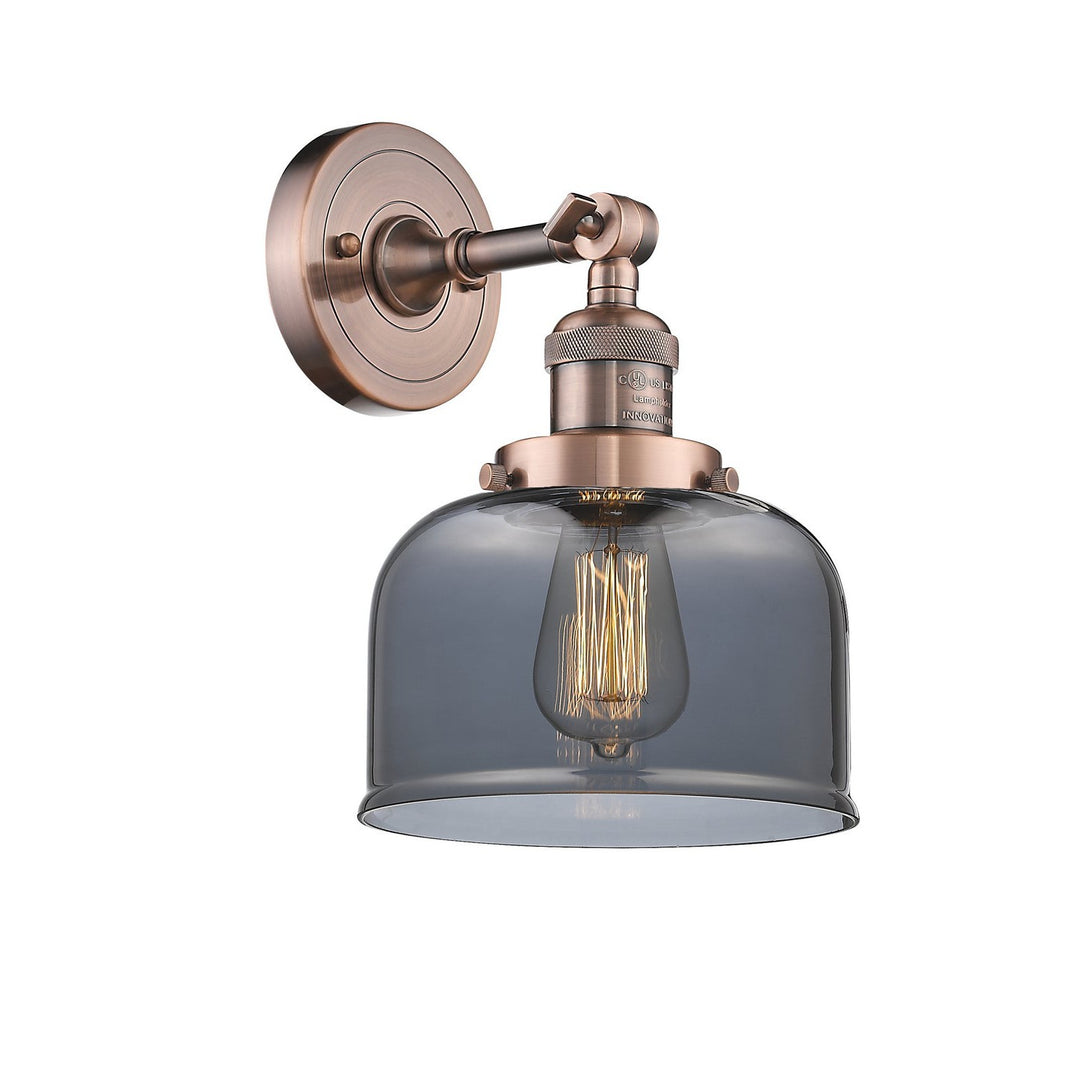 Innovations Franklin Restoration 203-AC-G73 Wall Sconce Light - Antique Copper
