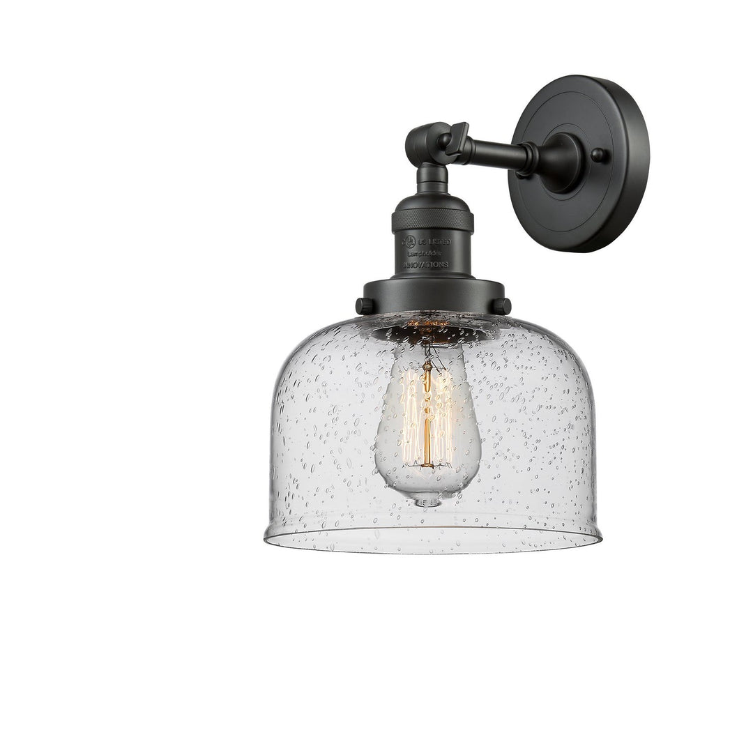 Innovations Franklin Restoration 203-OB-G74 Wall Sconce Light - Oil Rubbed Bronze