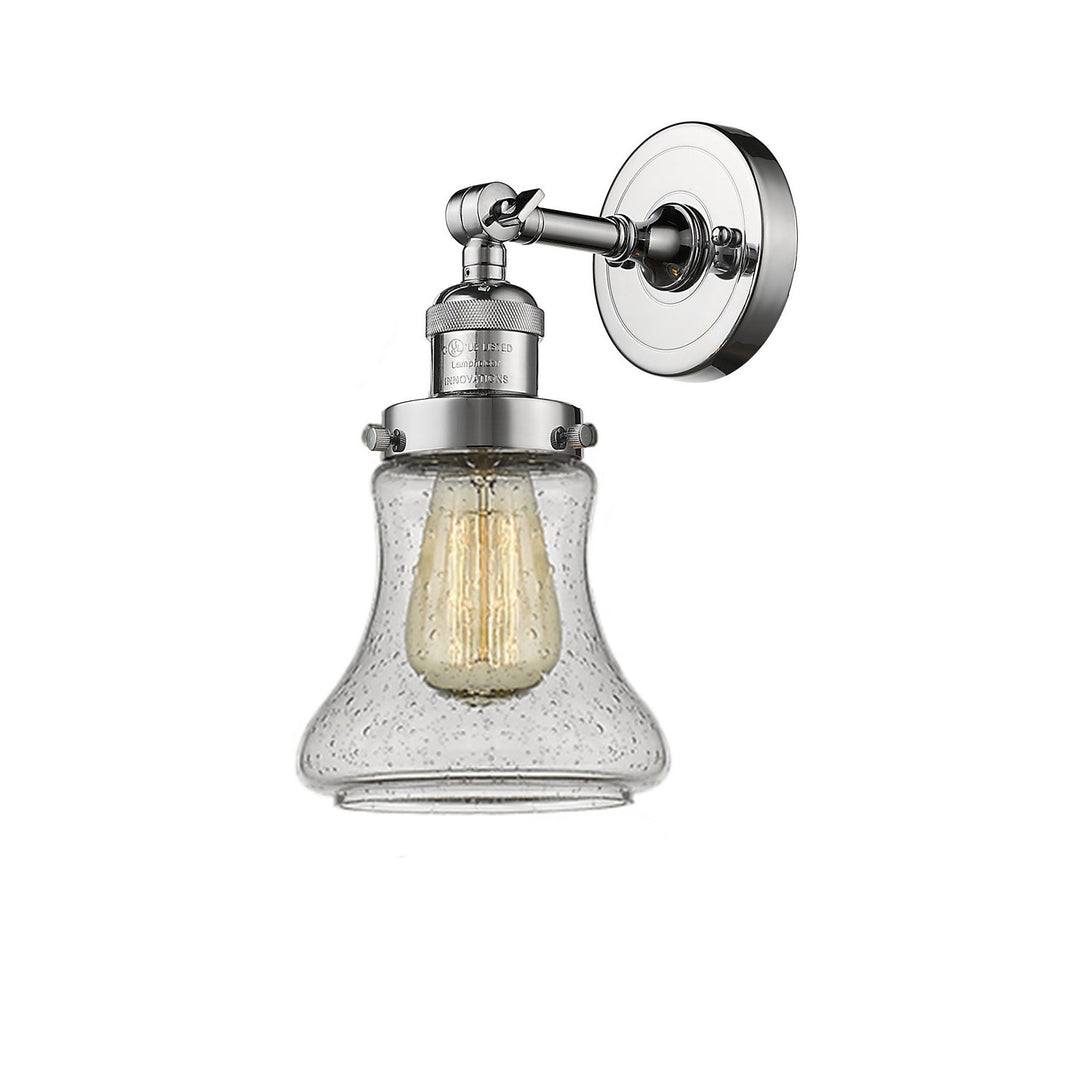 Innovations Franklin Restoration 203-PC-G194 Wall Sconce Light - Polished Chrome