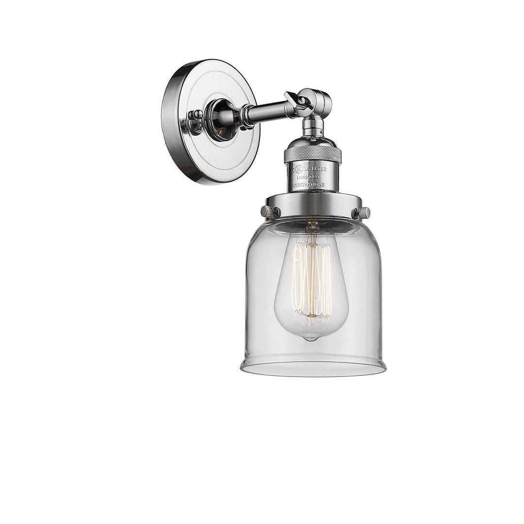 Innovations Franklin Restoration 203-PC-G52 Wall Sconce Light - Polished Chrome