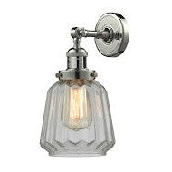 Innovations Franklin Restoration 203-PN-G142 Wall Sconce Light - Polished Nickel