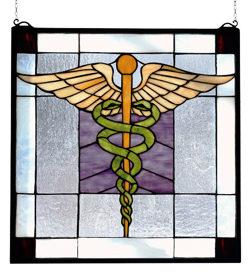 Meyda Tiffany Lighting 81519 Medical Window Mirror Multicolored