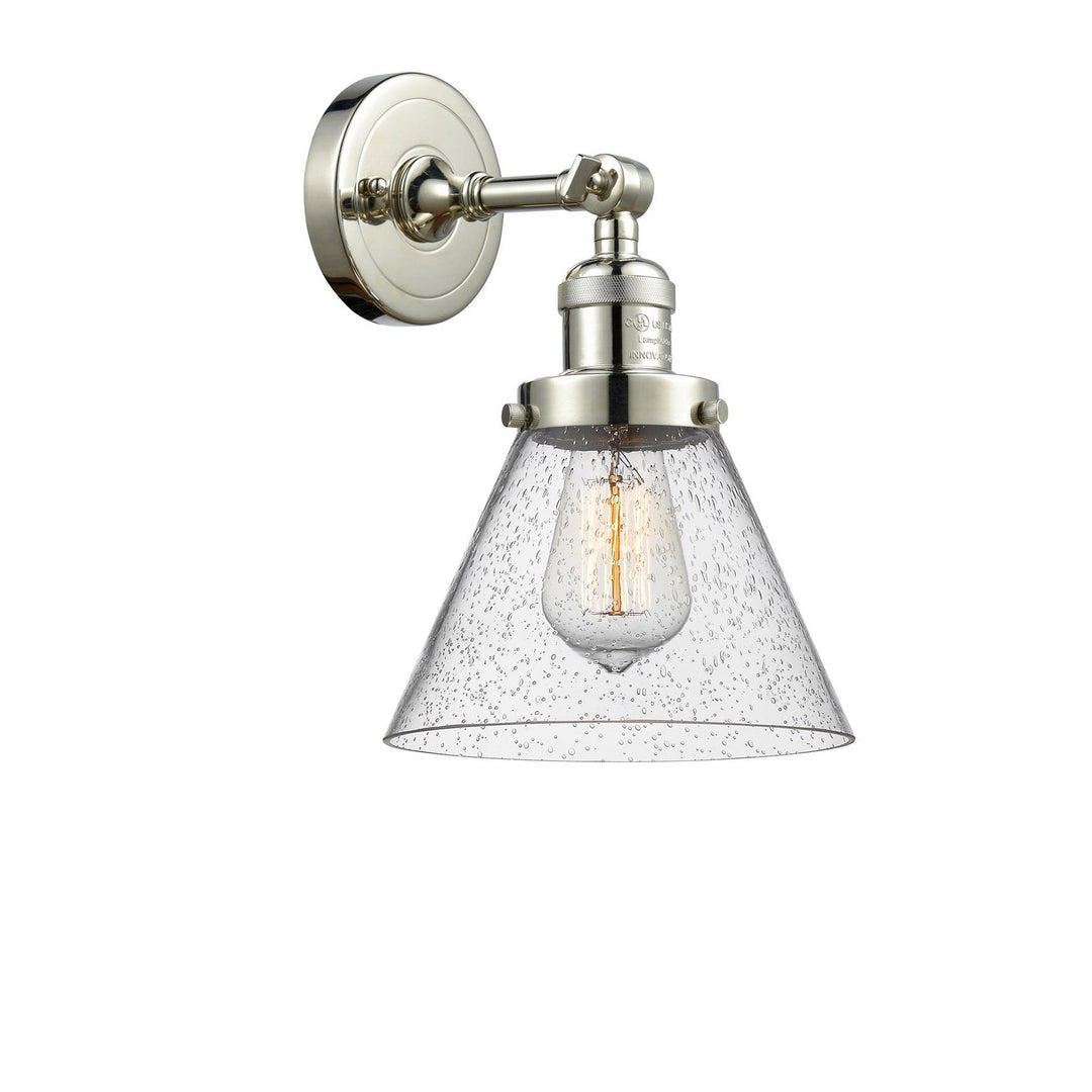 Innovations Franklin Restoration 203-PN-G44 Wall Sconce Light - Polished Nickel