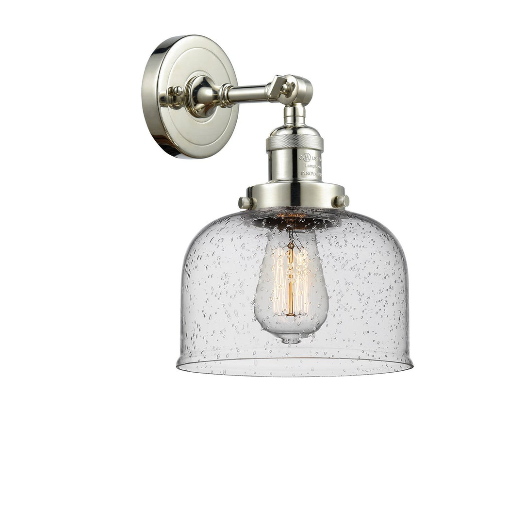 Innovations Franklin Restoration 203-PN-G74 Wall Sconce Light - Polished Nickel