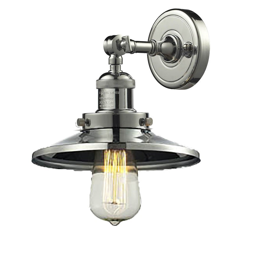 Innovations Franklin Restoration 203-PN-M1 Wall Sconce Light - Polished Nickel