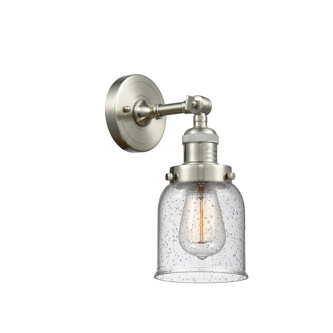 Innovations Franklin Restoration 203-SN-G54 Wall Sconce Light - Brushed Satin Nickel